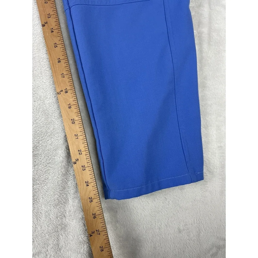 FIGS Axim Cargo Scrub Pants Men XS Blue Technical Collection Drawstring Medical